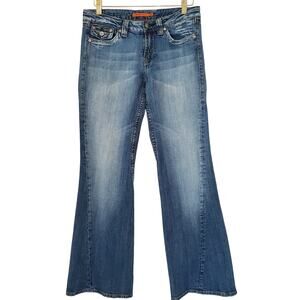 Vigoss Jeans Womens Size 9/10 Blue Low-Rise Bootcut